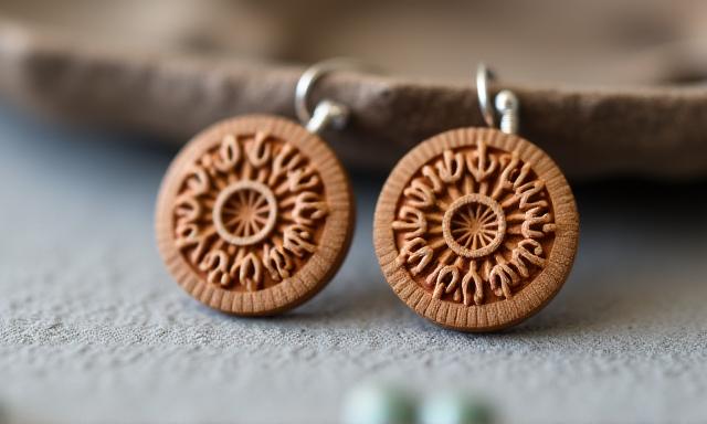 Custom Wooden Earrings