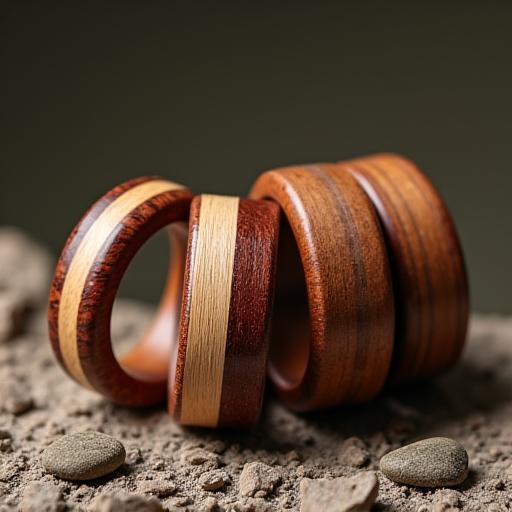 Handcrafted Wooden Rings